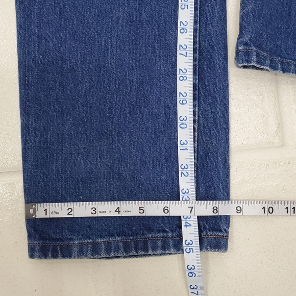 Wrangler 47MWZ jeans men's size 36 x 36L regular fit 100% cotton - Picture 8 of 12